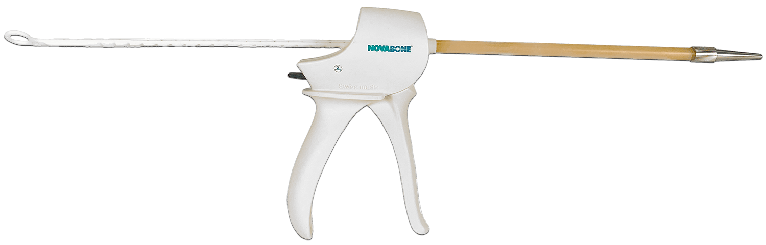 The NovaBone Putty MIS Cartridge Delivery System with Tips full view