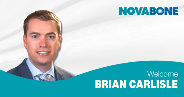Brian Carlisle new CEO of NovaBone